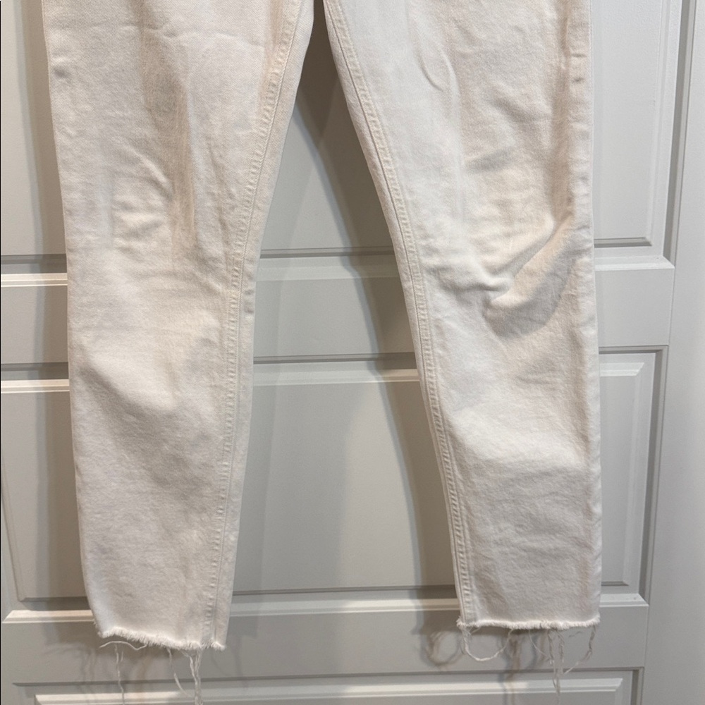 AGOLDE Nico High Rise White Jeans 27 - Picture 3 of 8